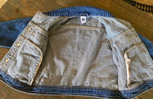 Gaps Kids Denim Jacket XS- Unisex - Picture 4 of 4