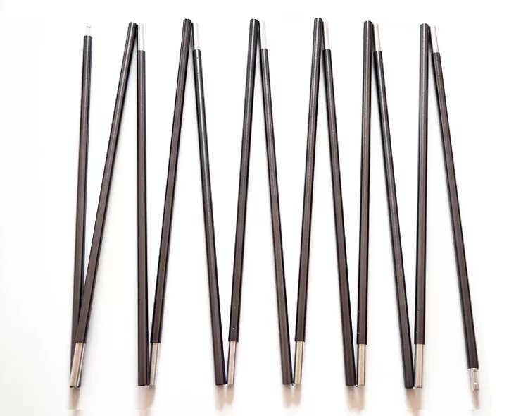 Aluminum on sale tent poles