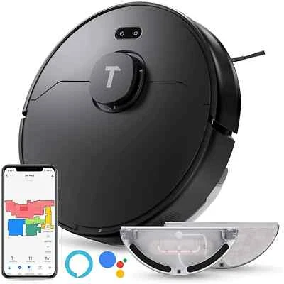 TACKLIFE Robot Vacuum Cleaner , 2000Pa Vacuum and Mop 2 in 1 with Lidar Navigati