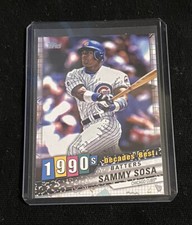 2020 Topps Decades' Best #DB53 Sammy Sosa Cubs
