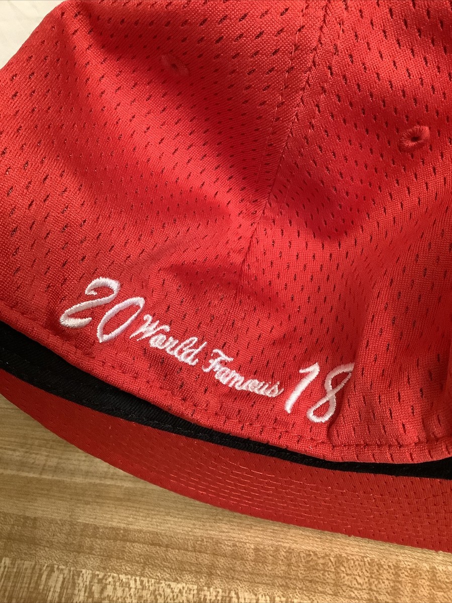 Supreme Mens Cap Mesh Fitted Hat 7-3/8 New Era Red Box Logo | eBay