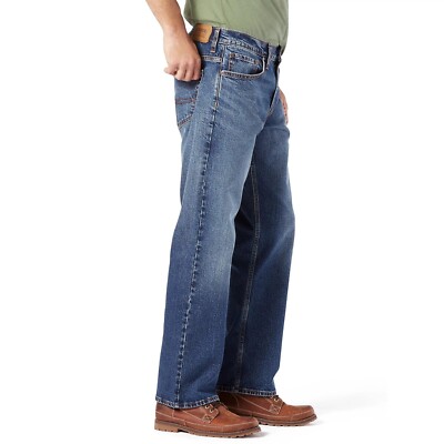 Signature by Levi Strauss Jeans 32x32 Co Men Loose Fit Blue