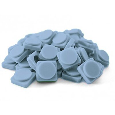 Pixel Bags Small Pixel Chips  (60-Piece, Cloudy Blue)