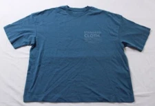 Standard Cloth Men's Short Sleeve Graphic Foundation T-Shirt CF6 Blue Large NWT