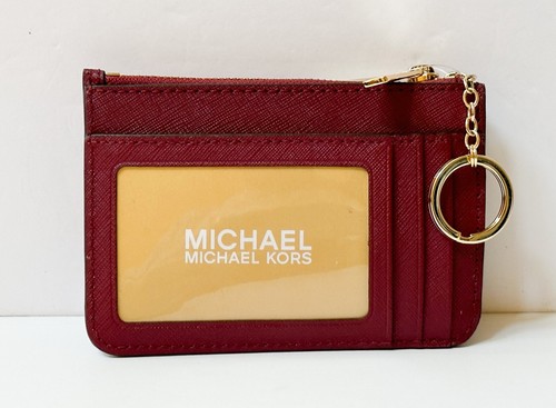 Michael Kors Jet Set Travel S TZ Coin Pouch with ID Key Holder Wallet - Picture 184 of 331