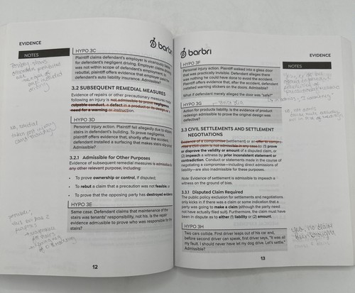 Barbri Bar Exam 2 in 1 The Conviser Mini Review for California MBE Outline 2023 - Picture 4 of 9