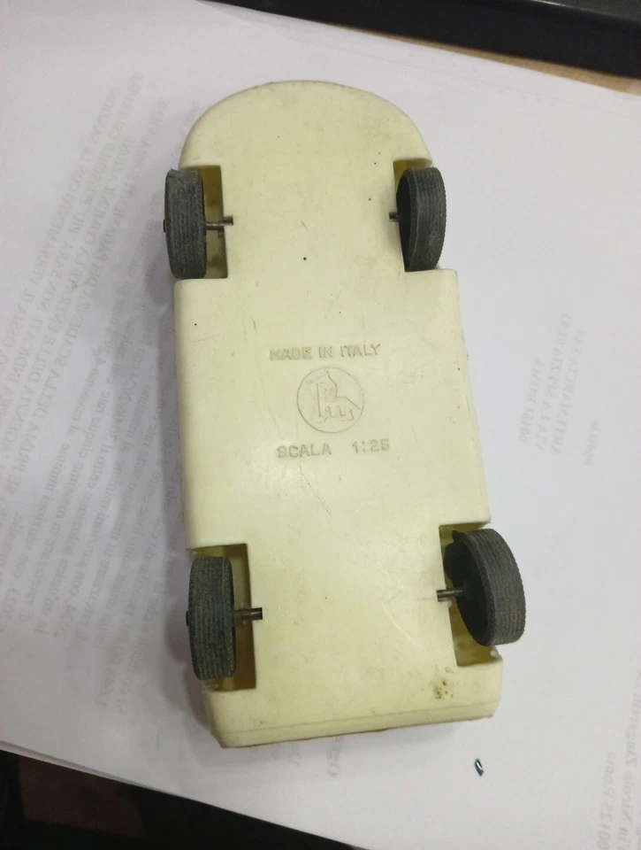 Porsche Carrera 10 PM toys 1/25 giocattolo plastica italy vintage tipo APS - Immagine 3 di 3