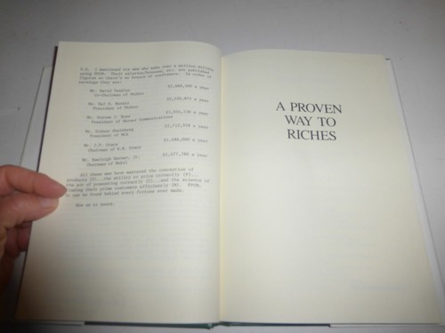 A Proven Way to Riches by Charles Anderson, Executive Planning,HBDJ 1981  B313 - Foto 8 di 8