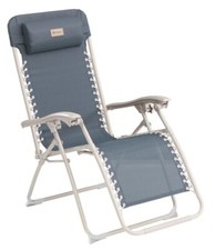 Outwell Ramsgate Outdoor Reclining Camping Chair - Ocean Blue