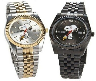 Snoopy World Limited Edition Watch BLACK Charming Eye Japan