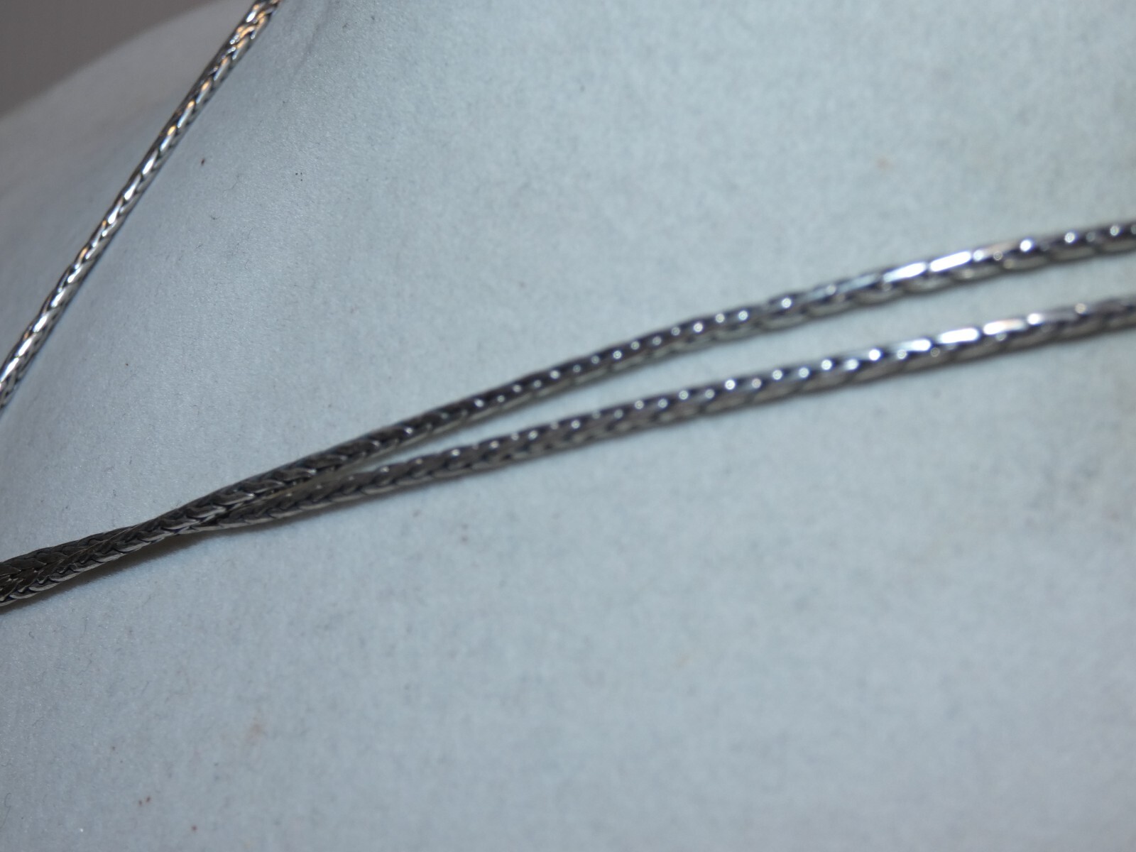 Brighton Rectangular Pendant Necklace, Silver Ton… - image 3