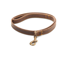 Leather Dog Leash/ Lead in Brown MSRP 55 Practical and stylish