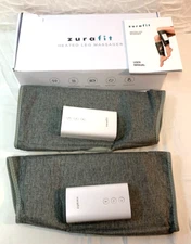 ZURAFIT ~ Heated Calf Massager - Rechargeable Grey Cordless Leg Massage