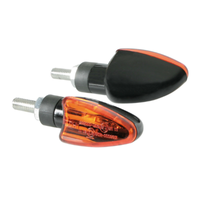 Blinker Motorrad Halogen Genehmigt Universal Richtung Objektive Orange 7 CM