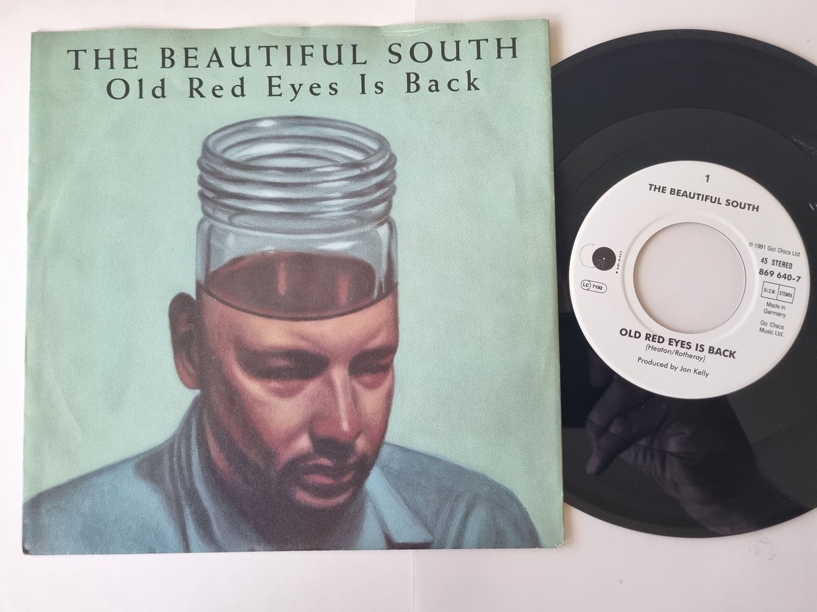 The Beautiful South - Old Red Eyes Is Back 7'' Vinyl Germany