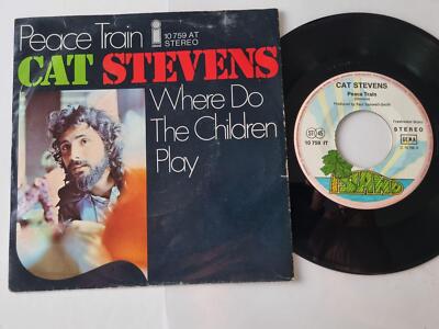 Cat Stevens - Peace train 7'' Vinyl Germany