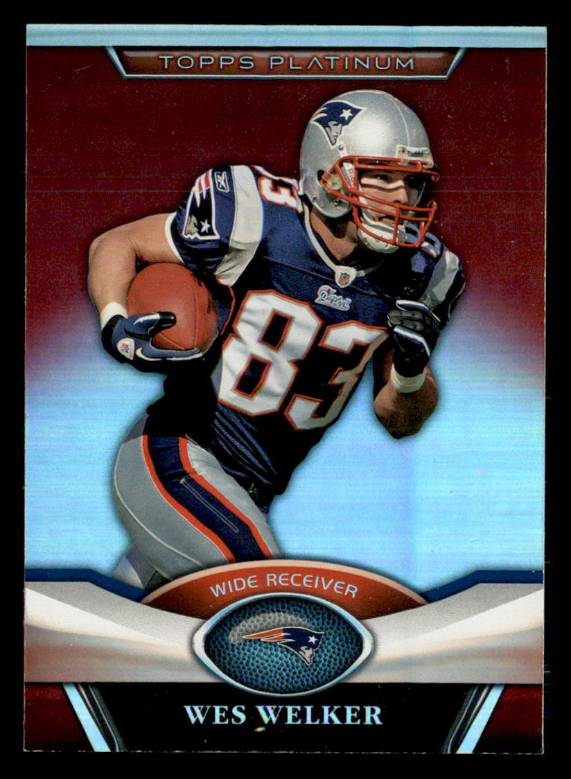 2011 Topps Platinum #142 Wes Welker