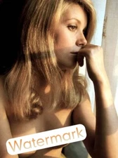 CATHERINE DENEUVE Vivid Color PEEKABOO!! ** Pro Pigment Print (8.5"x11")