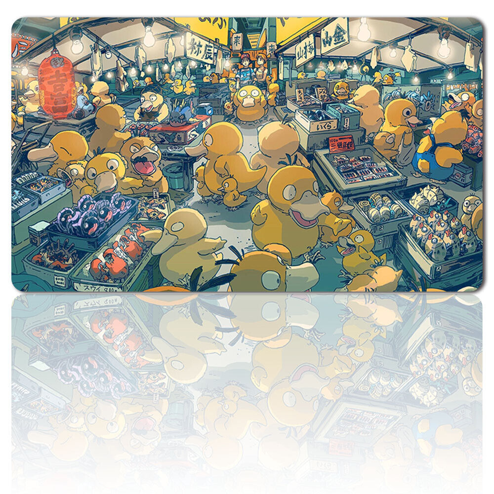 702973 - Board Game Pokemon Psyduck Playmat Games Mousepad Play Mat of TCG