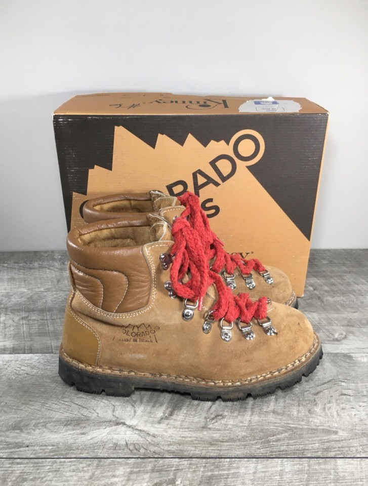 Kinney Colorado Backpacking Hiking Hiker Trail Stomper Mens Boots Size