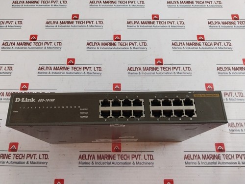 D-Link DES-1016D 10/100 Fast Ethernet Switch IES1016DI D4G 100-240Vac 50/60Hz - Picture 6 of 8