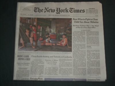 2019 DEC 23 NEW YORK TIMES- RARE WINS IN FIGHT TO CLOSE CHILD SEX ABUSE WEBSITES
