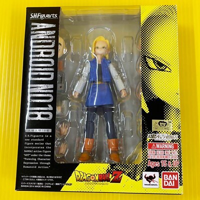 SHFiguarts ANDROID NO.18 フィギュア BANDAI S.H.Figuarts DRAGON BALL Z ANDROID NO. 18 Action Figure