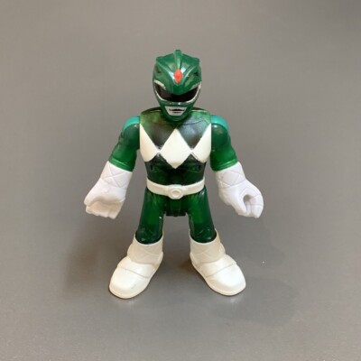 3 Fisher-Price Imaginext Power Rangers Red Green Yellow Figure