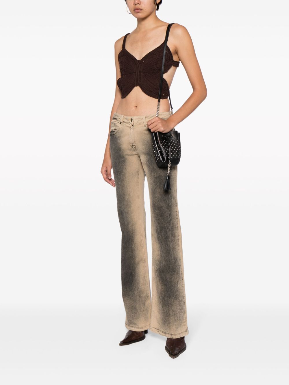 SAINT LAURENT Borsa a secchiello piccola Emmanuelle