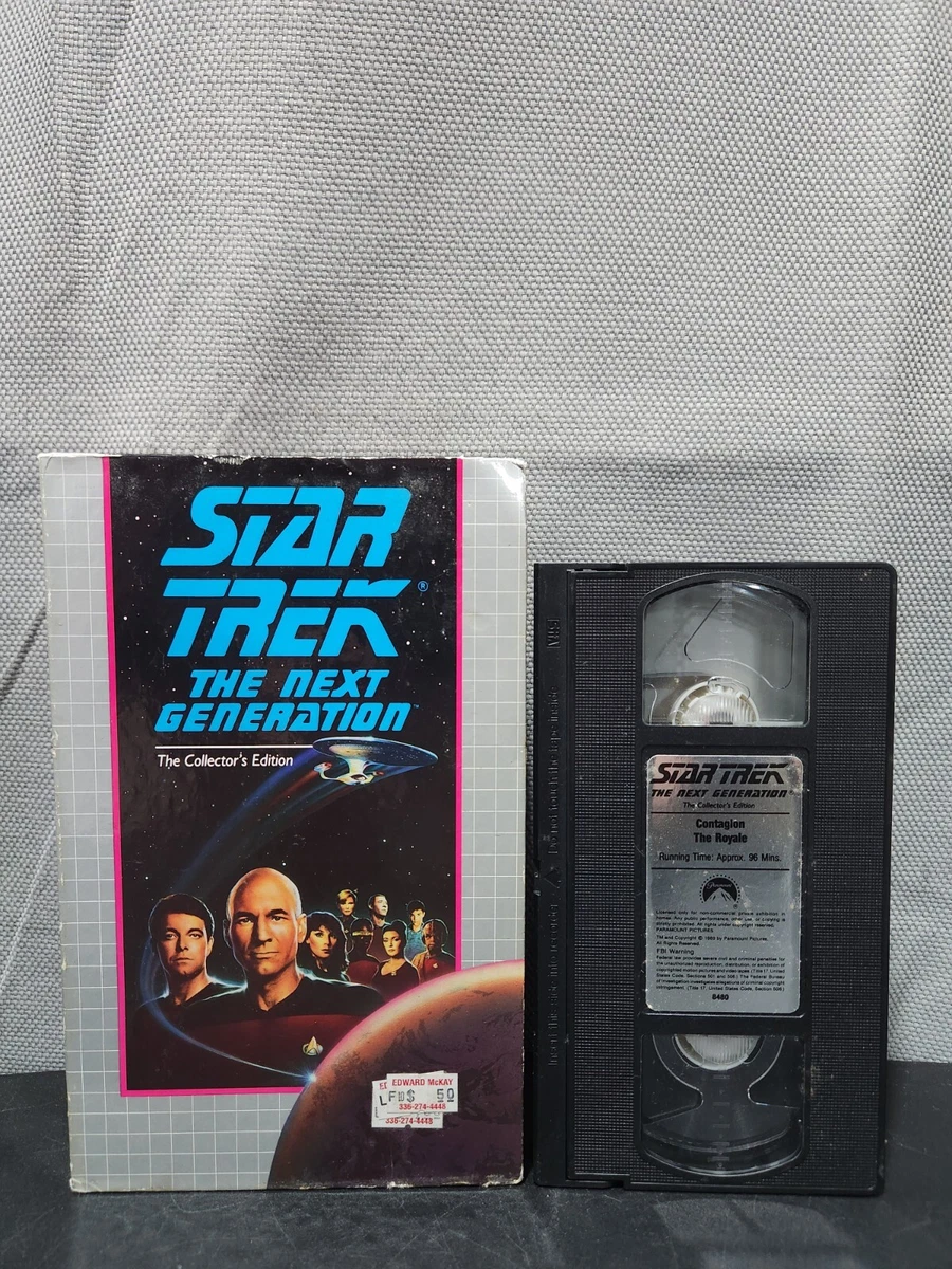 Star Trek: The Next Generation Limited Edition VHS Tapes for sale