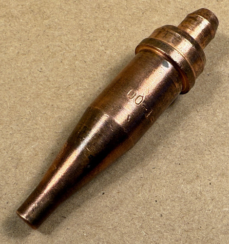 Victor 1 Series Cutting Torch Tip For Acetylene Oxygen, 00-1-101, Size 00