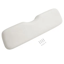 Black/White/Stone Golf Cart Front Seat Back Bottom Cushion For EZGO RXV 2008-Up