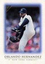 Orlando Hernandez Topps Gallery 1999 Baseball Card #95
