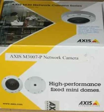 Brand New - Axis M3007-P 5MP 360 Indoor Panoramic Mini Dome IP Camera - 0543-001