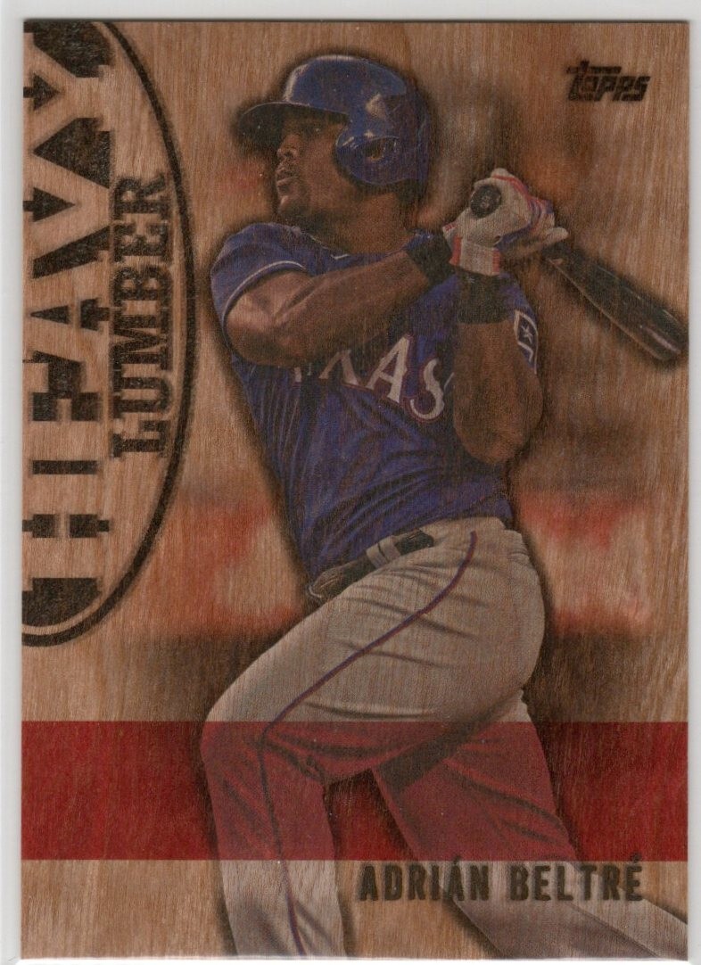 ADRIAN BELTRE 2024 Topps Series 2 HEAVY LUMBER CASE HIT SSP Texas RangerS