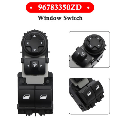 Drivers Electric Window Switch 96783350ZD for Citroen Berlingo Mk3 S1 Y0