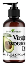 Organic Unrefined Avocado Oil | 8oz | Imported From Italy | 100% Pure 