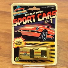 MOTOR FORCE Die Cast Metal SPORT CARS 80s NEW
