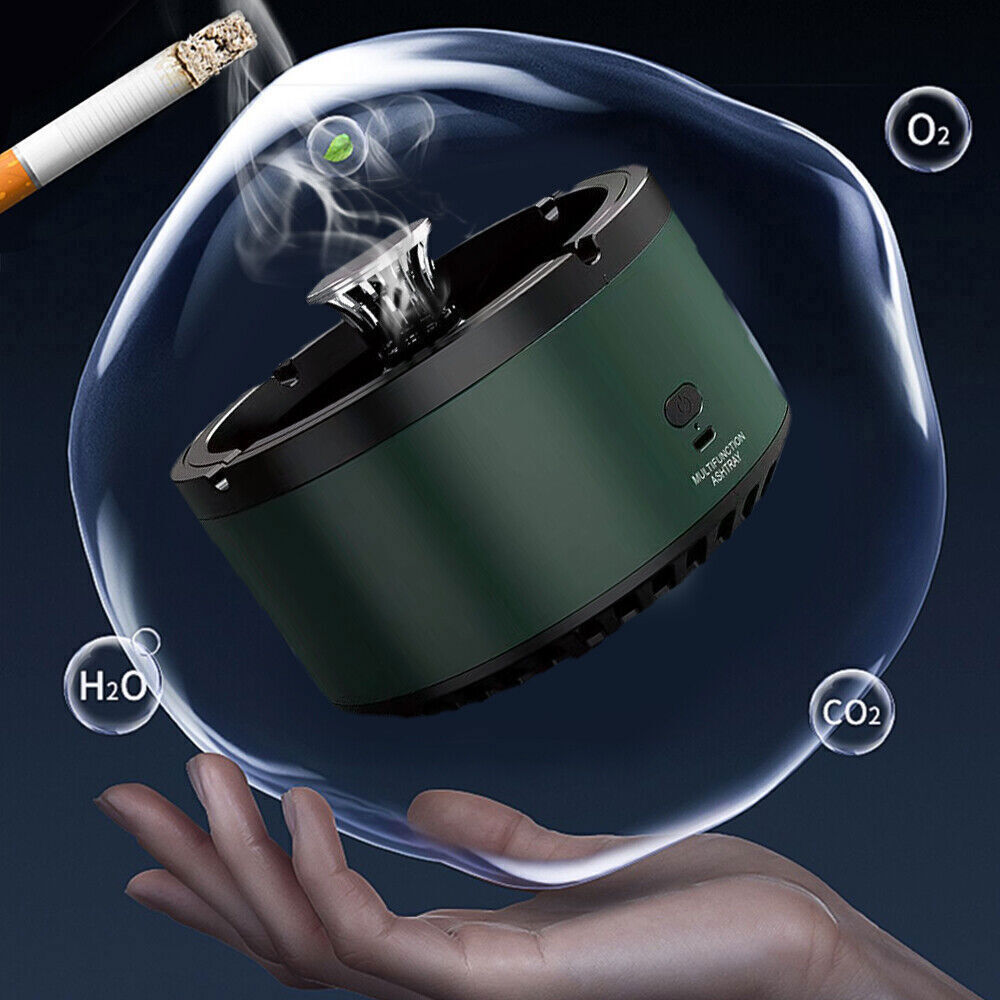 NEW Air Purifier Ashtray Cigarettes Filters Smokeless Ashtray For Home