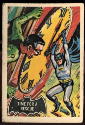 Trade Card, A&BC Chewing Gum, Batman Pink Back, Black Bat, 1966, #41