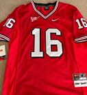 Kirby Smart #16 Georgia Bulldogs Football Jersey, 1995 Throwback, All Stitched