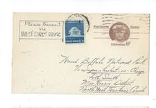 1974 Uprated UX58 6c Postal Card, Cypress California to Fort Smith NWT Canada