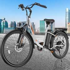 500W Motor Electric Bike 26in Mountain Bicycle 7Speed Adults City e Bike 20MPH