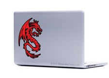 Dragon Vinyl Laptop or Automotive Art sticker decal computer auto