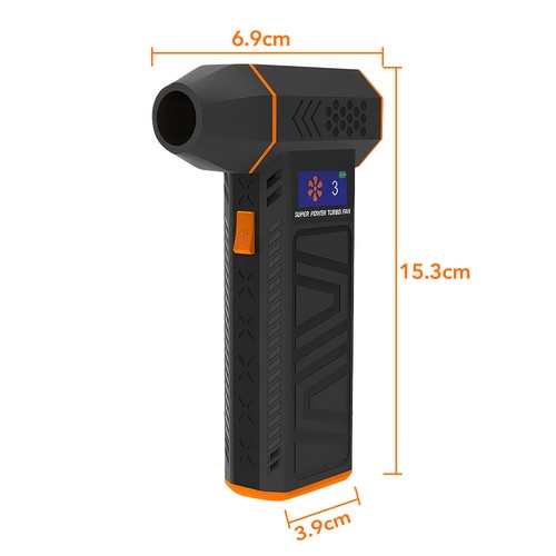 Led Electric Air Duster 3 Speeds 130000RPM Dust Blower for Computer Keyboard Car - Picture 11 of 13