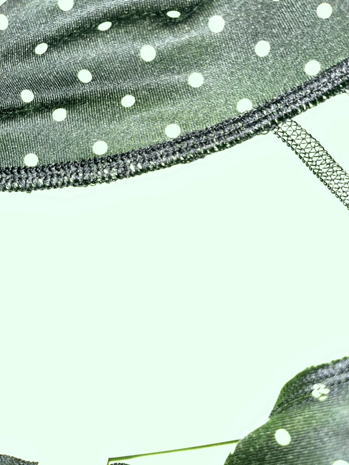 Nike Pro Dri-fit quarte zip pullover womens L  Black yellow polka dots colorful - Image 4 of 4