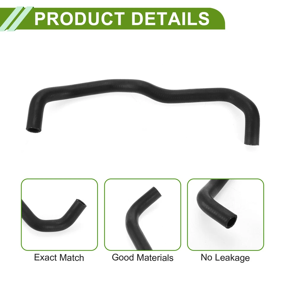 Manguera de calefacción de climatización para Toyota Camry 3,0 L 1992-1993 No.8724533030 goma negra 1 pieza Foto 4 de 4