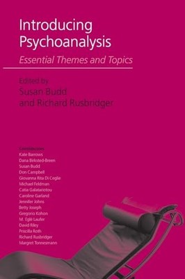 Introducing Psychoanalysis: Essential Themes and Topics -  NEW Susan Budd, Ric 2