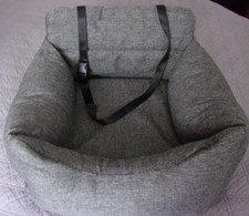 Doggie Car Bed, Gray 20" x 18"