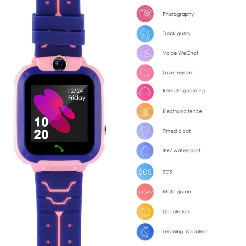 Kids Smart Watch Waterproof Remote Positioning Call Smartwatch For Boys Girls - Image 4 of 4